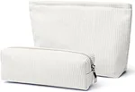 This small travel makeup bag can easily been stored in any backpack,tote bag or suitcase, you can also use it as toiletries bag,bathroom bag,makeup receive bag for weekends, business trip, camping, amusement park,hiking, etc.
